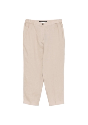 Marina Rinaldi elasticated-waistband trousers - Neutrals