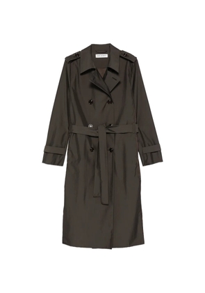 OUR LEGACY Origami belted trench coat - Brown