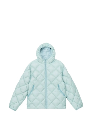Hiking Patrol hooded quilted jacket - Blue