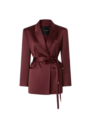 PINKO belted jacket - Red