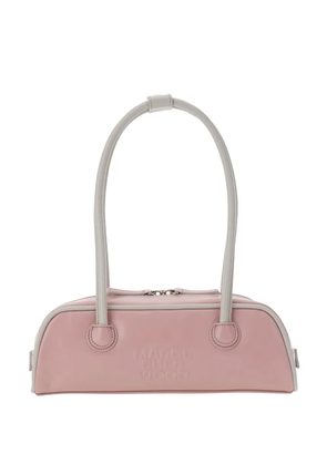 Marge Sherwood mini Piping embossed shoulder bag - Pink