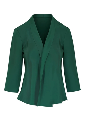 Peter Cohen shawl collar jacket - Green