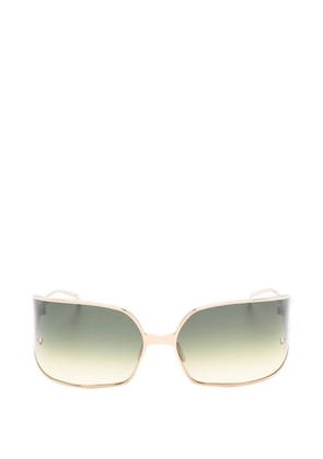 Christian Roth geometric-frame sunglasses - Gold