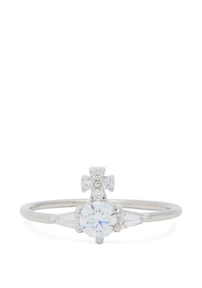 Vivienne Westwood Ofelia crystal-embellished ring - Silver