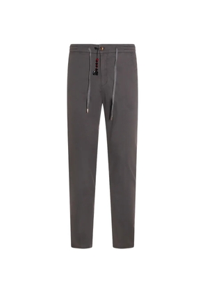 Marco Pescarolo drawstrings zip trousers - Grey