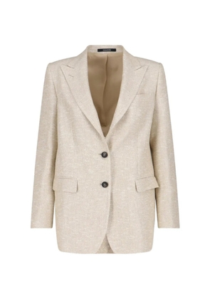 Tagliatore J Bertha single-breasted blazer - Neutrals