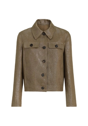 Brunello Cucinelli sparkling jacket - Brown
