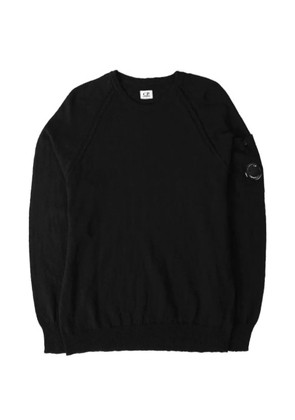 C.P. Company patch knitted sweater - Black