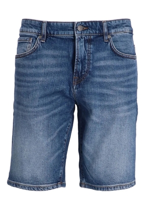 BOSS Maine five-pockets denim shorts - Blue