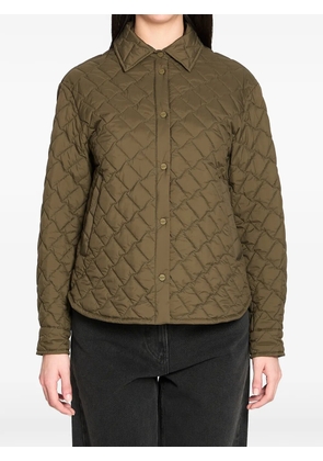 Herno button quilted jacket - Green
