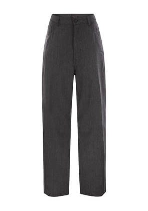 Fabiana Filippi pinstripe-pattern trousers - Grey