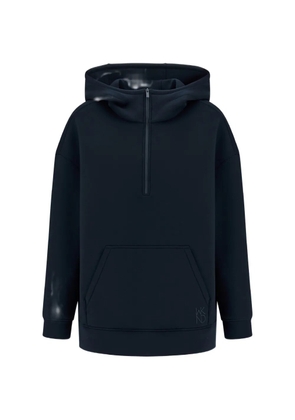 Weekend Max Mara WdkRadura high-neck half-zip hoodie - Blue
