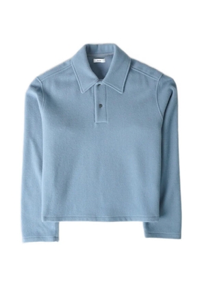 Rier wool polo shirt - Blue
