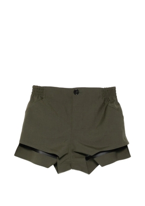 Coperni tailored shorts - Green