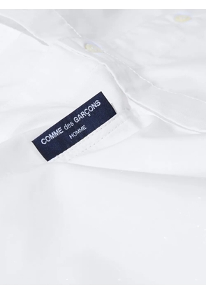 Comme des Garçons Homme cotton concealed shirt - White