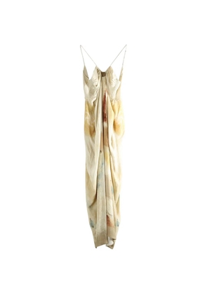 YANGKEHAN sleeveless maxi dress - Neutrals