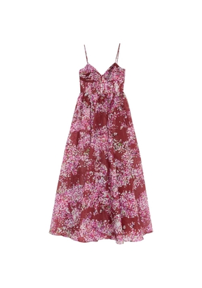 Aje Fortuna floral-print maxi dress - Red