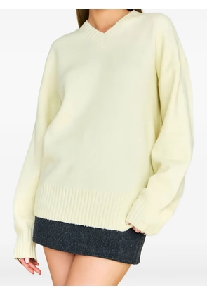 SEROYA Alejandra V-neck sweater - Yellow