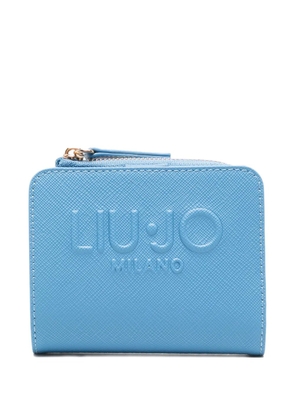 LIU JO embossed wallet - Blue