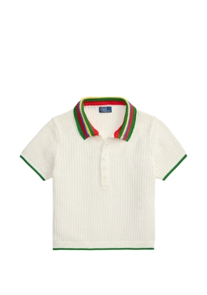 Polo Ralph Lauren button polo shirt - White