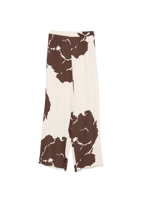 Marina Rinaldi elasticated-waistband trousers - Neutrals
