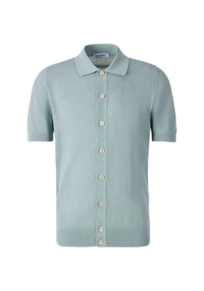 Gran Sasso buttoned collared shirt - Green