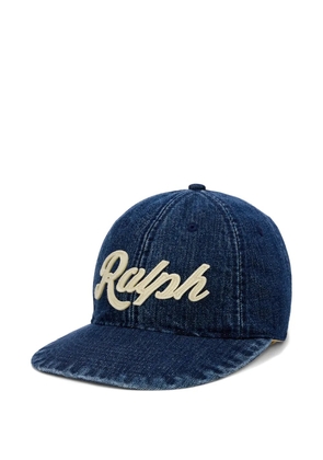 Polo Ralph Lauren logo baseball cap - Blue