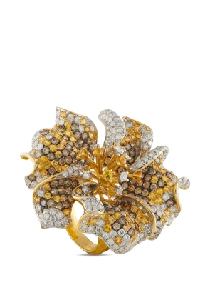 LB Exclusive diamond sapphire ring - Gold
