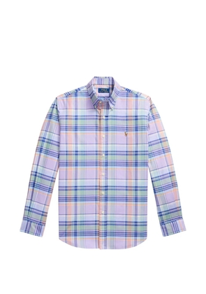 Polo Ralph Lauren plaid button-down shirt - Purple