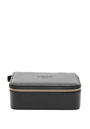 Moscot mini logo-debossed travel bag - Black