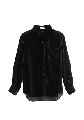 The Row pocket corduroy shirt - Black