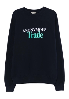 JW Anderson Anonymous Trade sweatshirt - Blue