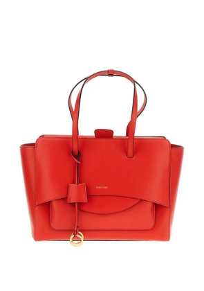 HIDESINS large Flap tote bag - Red