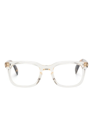 Moscot Shiddock square-frame glasses - Brown