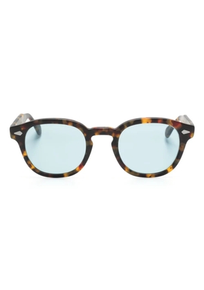 Moscot tortoiseshell-effect sunglasses - Brown