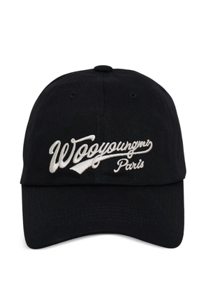 Wooyoungmi logo cap - Black