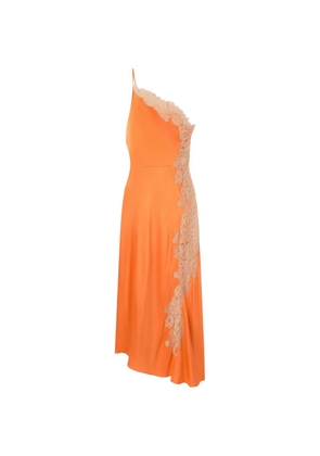 A.L.C. Lou one-shoulder asymmetric midi dress - Orange
