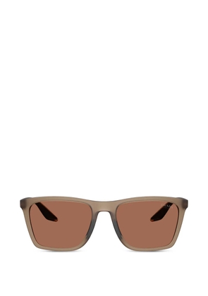 Prada Linea Rossa square-frame sunglasses - Brown
