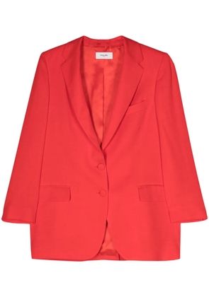 SAULINA Antonia single-breasted blazer - Red