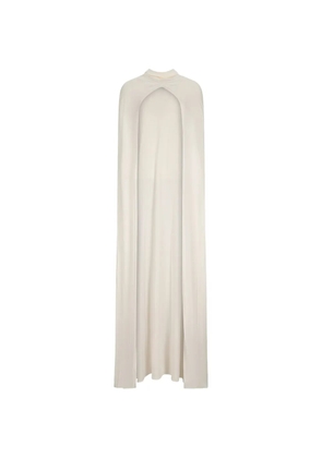 The New Arrivals Ilkyaz Ozel Leia high-neck cape - Neutrals