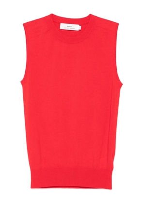 arch4 Alessandra round-neck sleeveless top - Red
