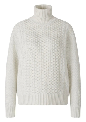Fabiana Filippi cable-knit sweater - White