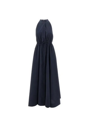 Emporio Armani sleeveless maxi dress - Blue