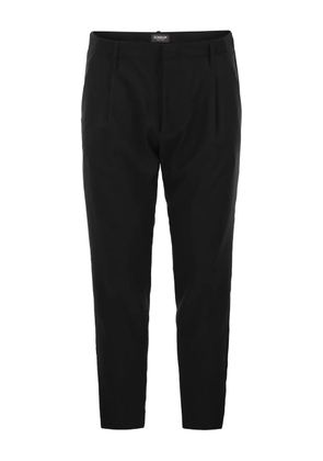 DONDUP Ben dart-detail trousers - Black