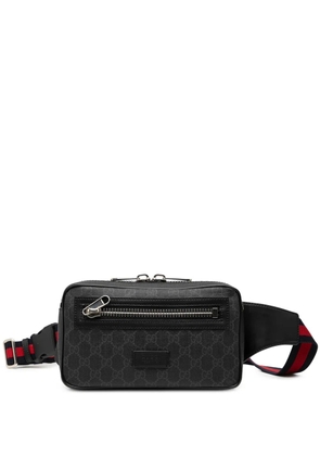 Gucci Pre-Owned 2016-2025 Small GG Supreme Web belt bag - Black