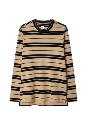 Paul Smith striped long-sleeve T-shirt - Brown