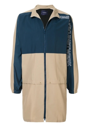 JohnUNDERCOVER two tone jacket - Neutrals