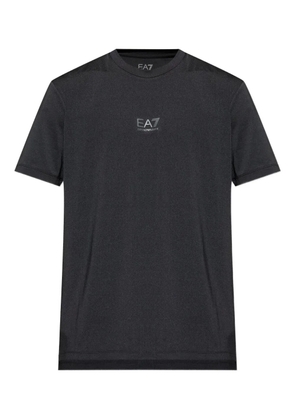 Ea7 Emporio Armani logo-print T-shirt - Black