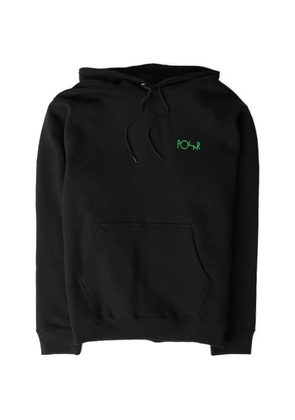 POLAR SKATE CO logo fill graphic hoodie - Black
