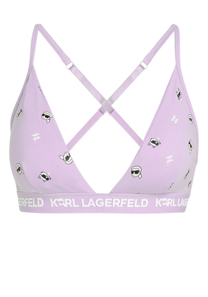 Karl Lagerfeld Ikon 2.0 padded bralette - Pink